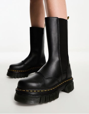 Audrick tall chelsea in black nappa leather