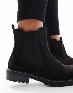 mini chelsea boots in black