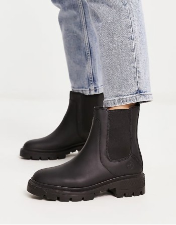 Cortina Valley chelsea boots in black