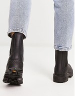 Cortina Valley chelsea boots in black