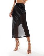 Loss-Making Simmi London Elba barely there embellished strap sandal in Rose Gold Snake